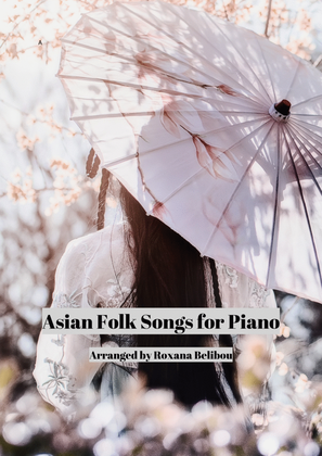 Book cover for Asian Folk Songs for Piano Collection