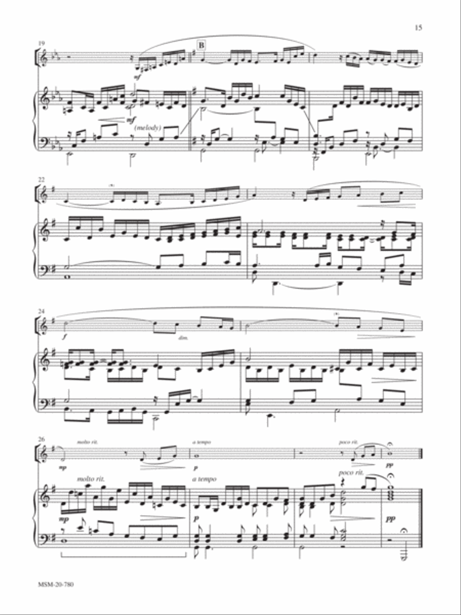 The Water is Wide Alto Saxophone scores gallery preview page 2
