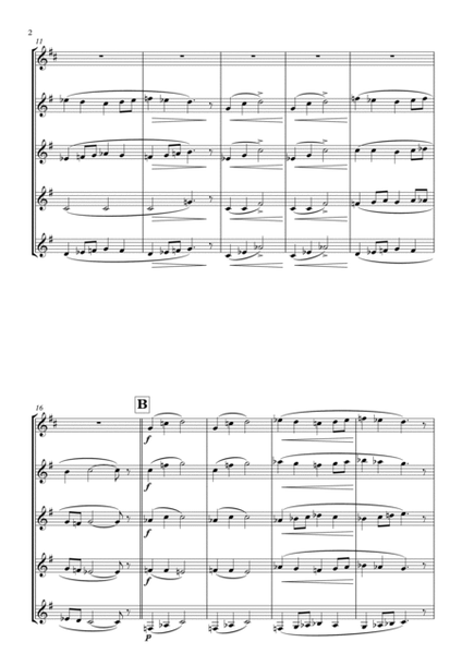 Ases Death from Peer Gynt Suite No. 1arranged for Clarinet Quintet image number null