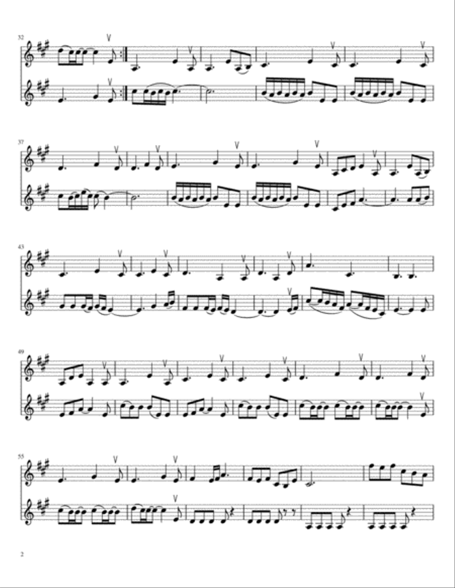 Stuck With U String Duet scores gallery preview page 2