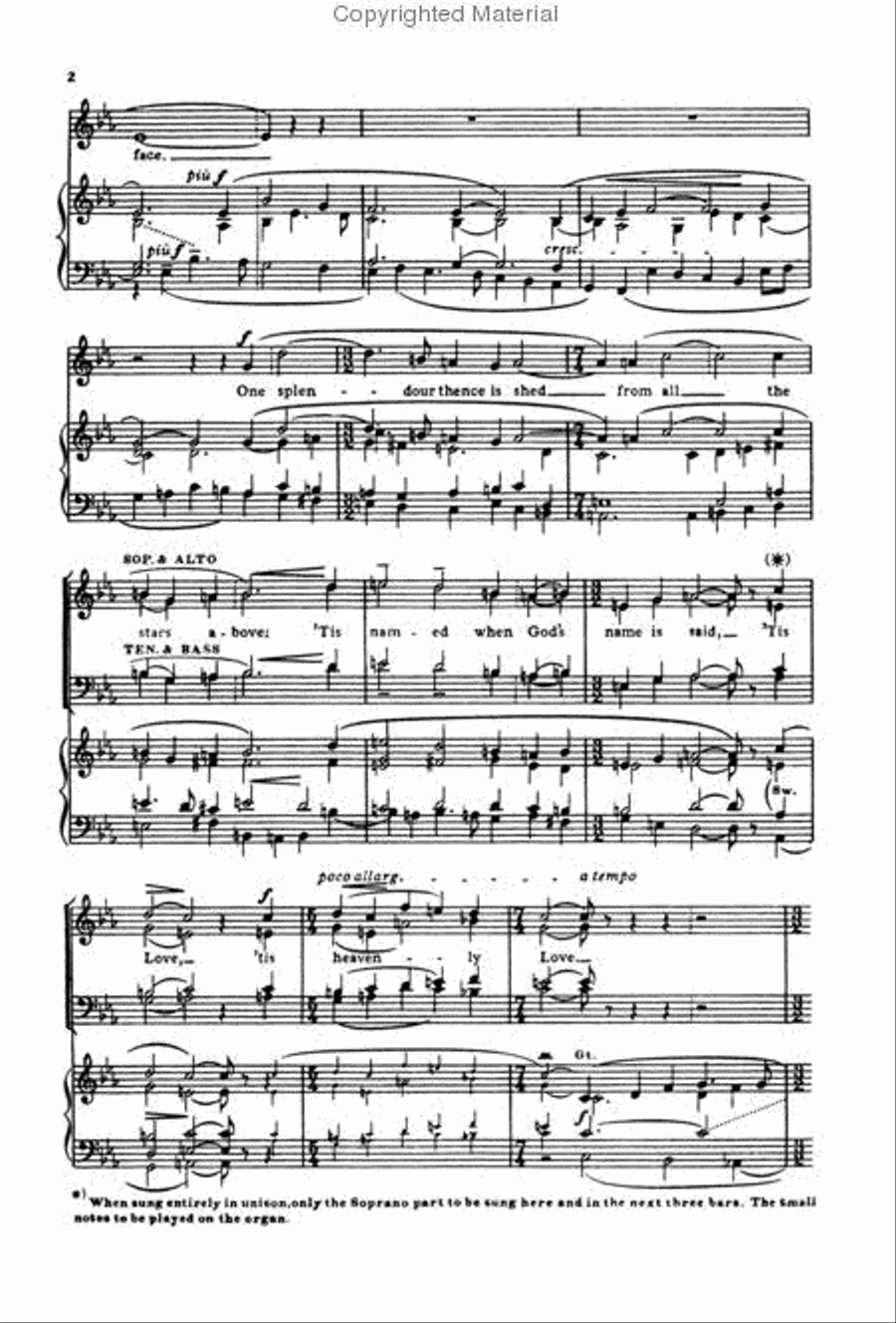 My eyes for beauty pine 4-Part scores gallery preview page 2