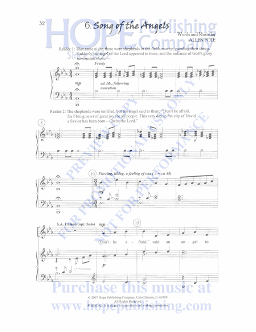 By Heaven's Light Choir scores gallery preview page 33