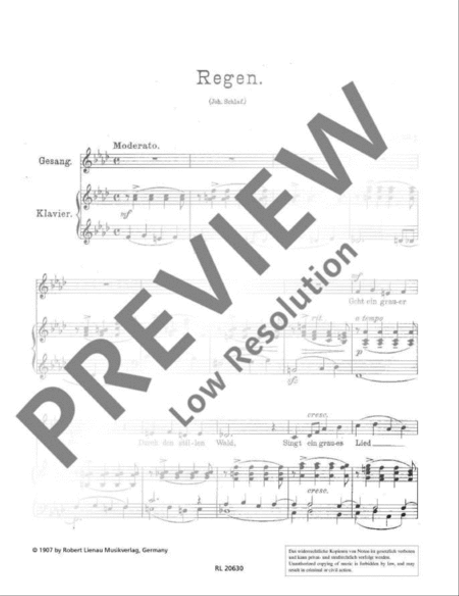 Drei Lieder Medium Voice scores gallery preview page 2