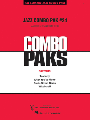 Book cover for Jazz Combo Pak #24