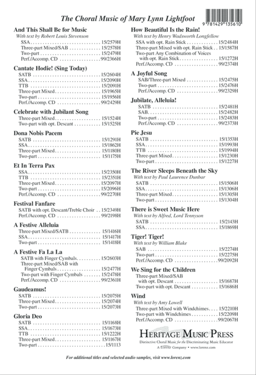 Jubilate, Alleluia! Jubilate, Alleluia! SSA scores gallery preview page 13