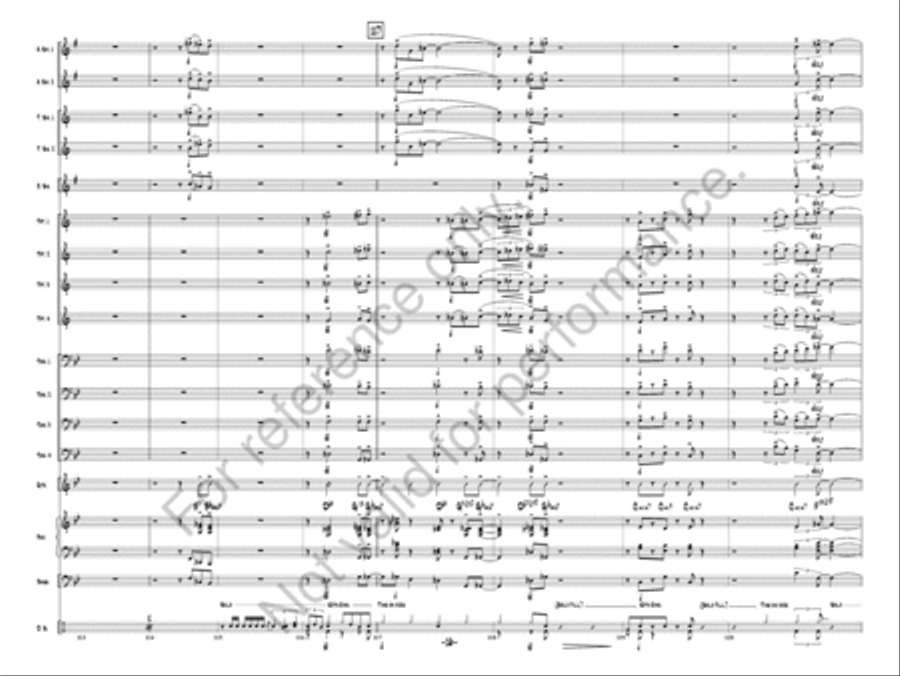 Finishing Brushes Jazz Ensemble scores gallery preview page 17