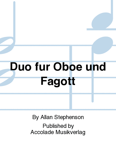 Duo fur Oboe und Fagott