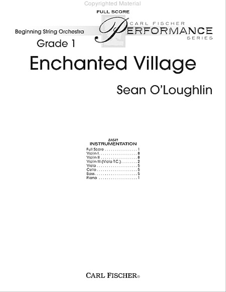 Enchanted Village String Orchestra scores gallery preview page 2