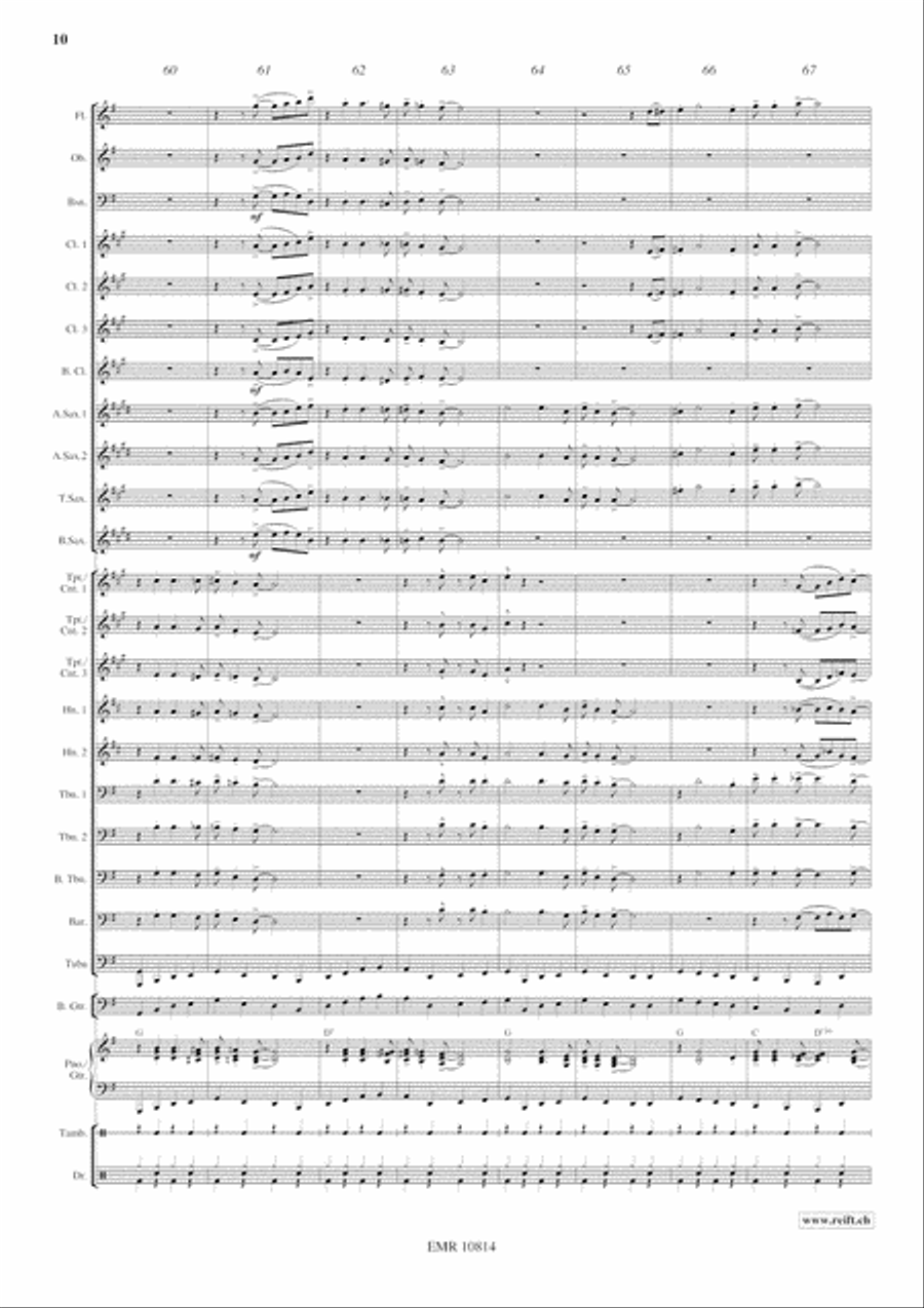 Riverside Concert Band scores gallery preview page 11