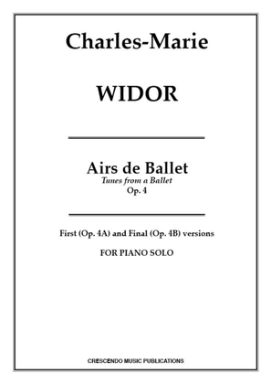 Airs de Ballet, Op. 4