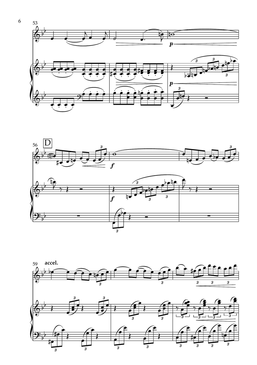 Romance Piano scores gallery preview page 6