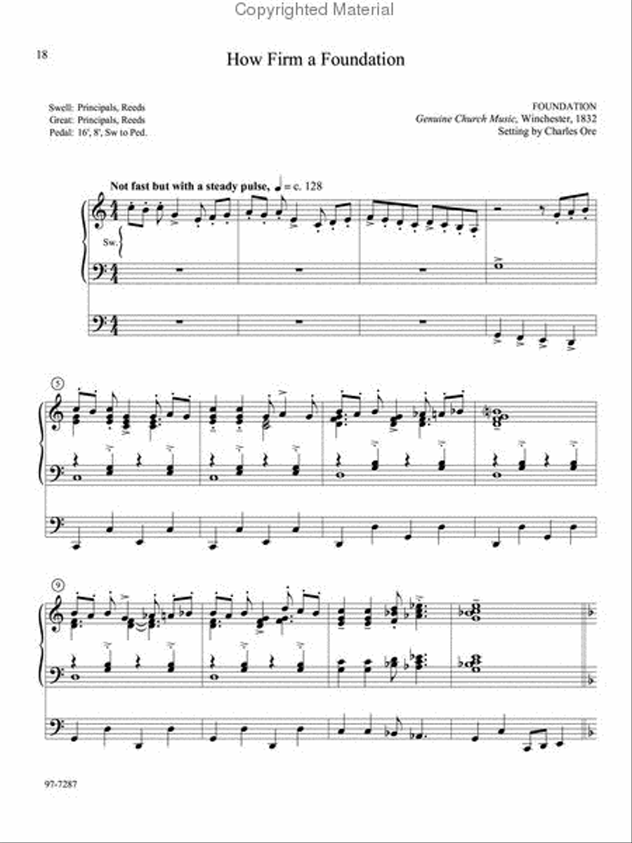 Eleven Compositions for Organ, Set VIII Organ scores gallery preview page 4