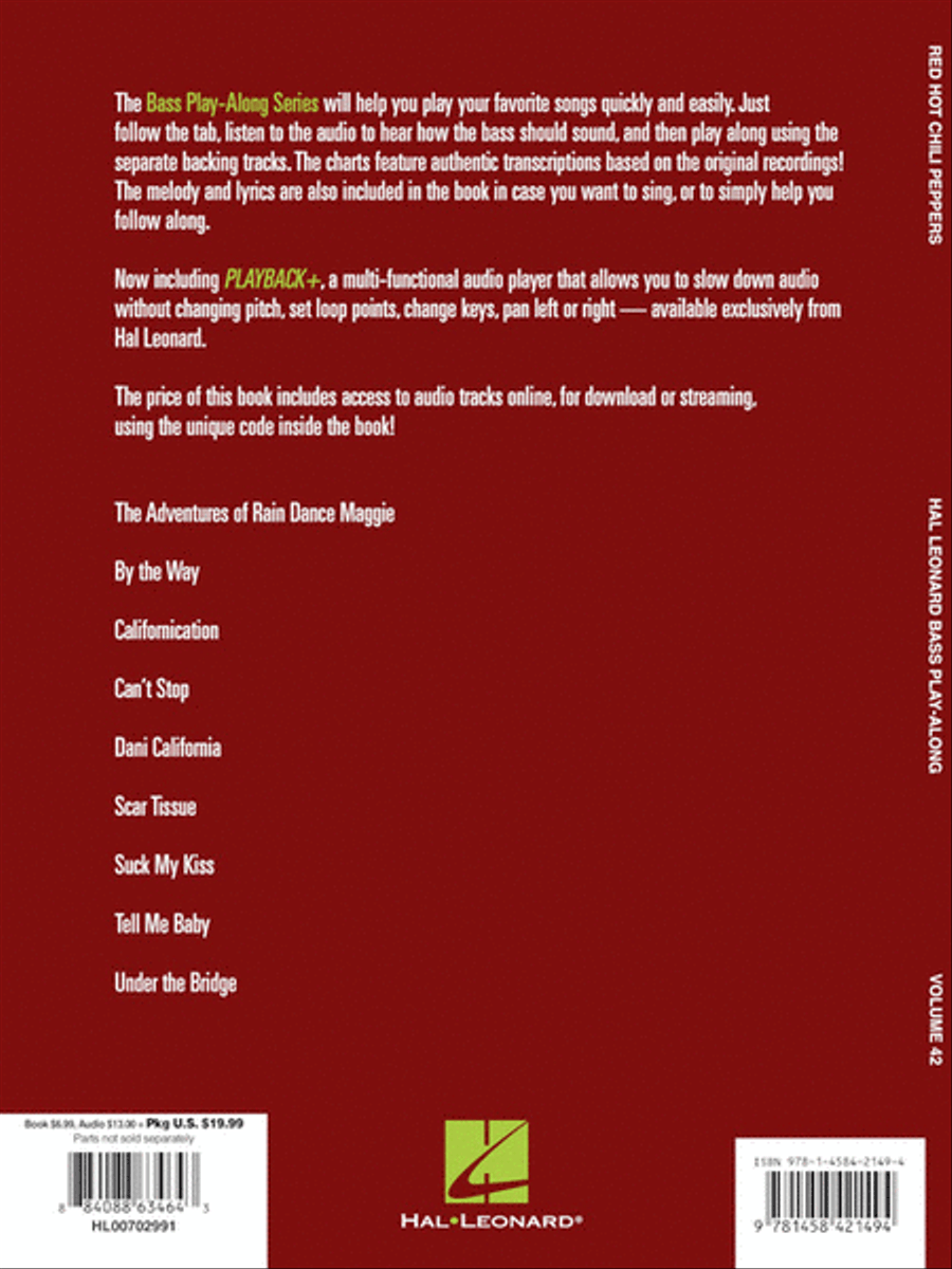 Red Hot Chili Peppers Electric Guitar scores gallery preview page 8