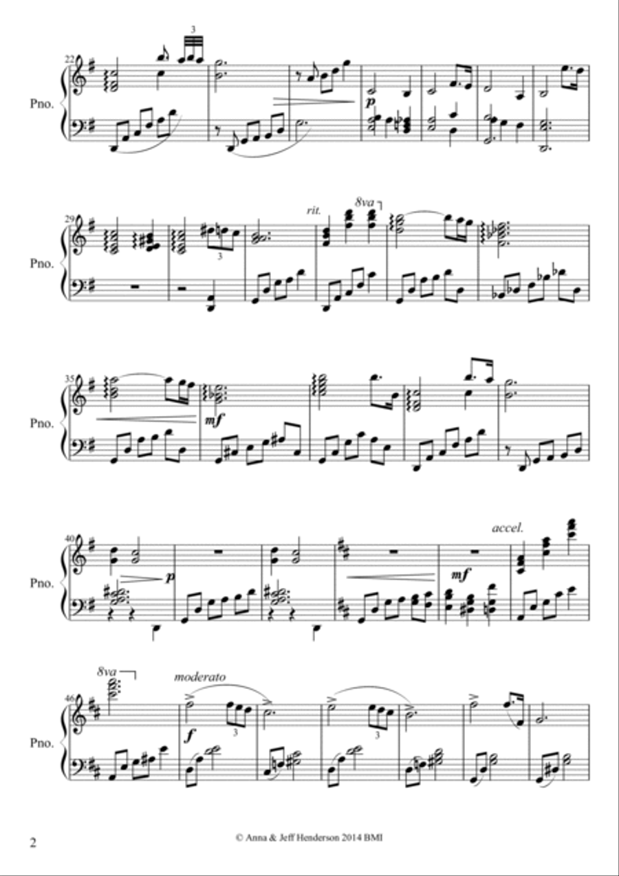 Twilight Piano Solo scores gallery preview page 2