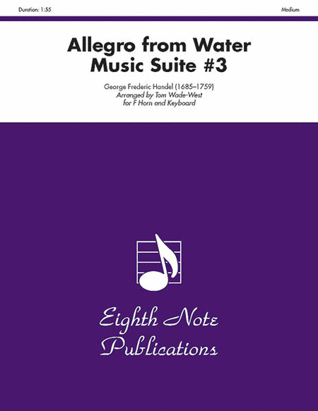 Allegro (from Water Music Suite No. 3)