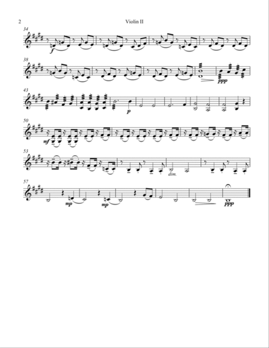 Remembrance Remembrance String Quartet scores gallery preview page 6
