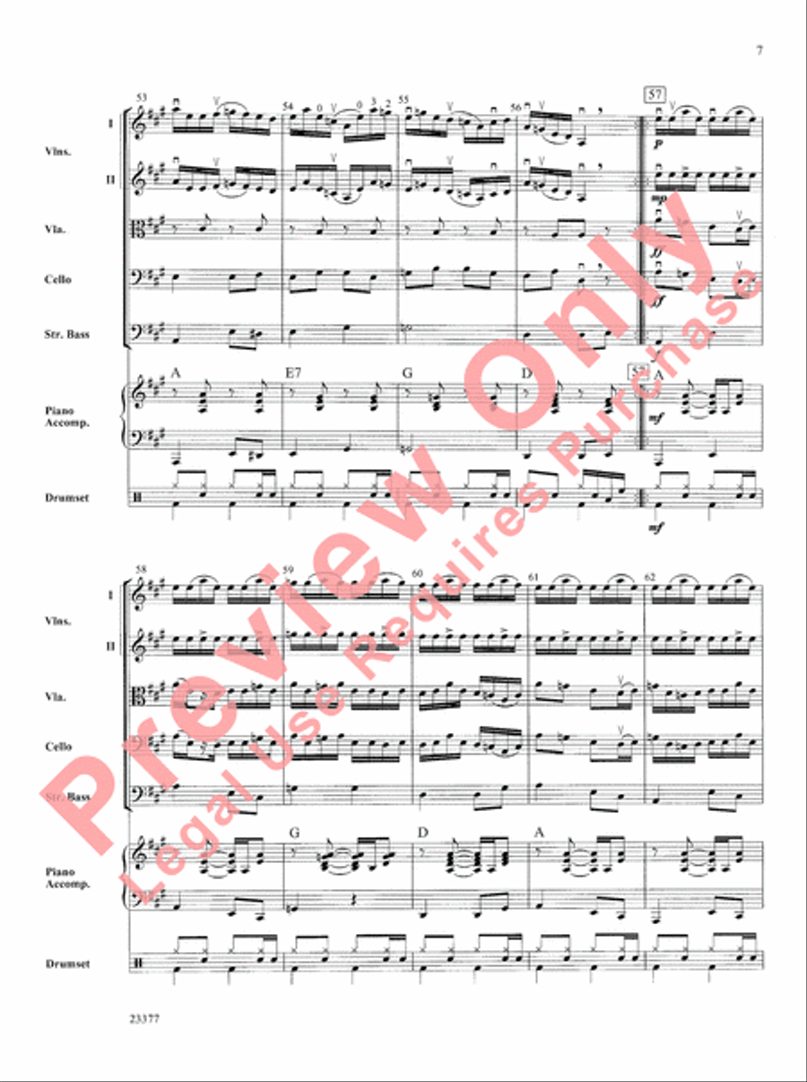 Front Porch Jam String Orchestra scores gallery preview page 8