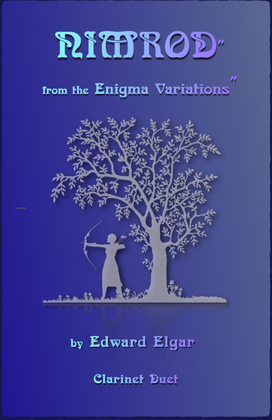 Nimrod, from the Enigma Variations by Elgar, Clarinet Duet