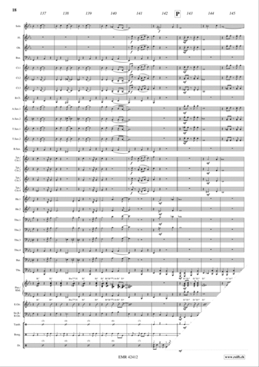 Charleston Medley Charleston Medley Concert Band scores gallery preview page 11