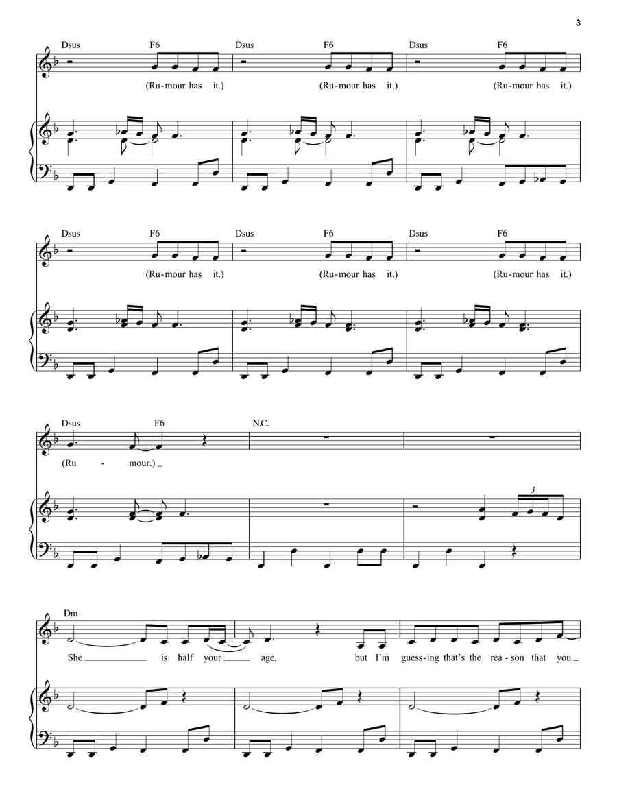 Rumour Has It Voice scores gallery preview page 3