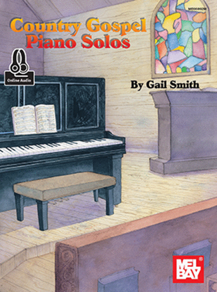 Book cover for Country Gospel Piano Solos