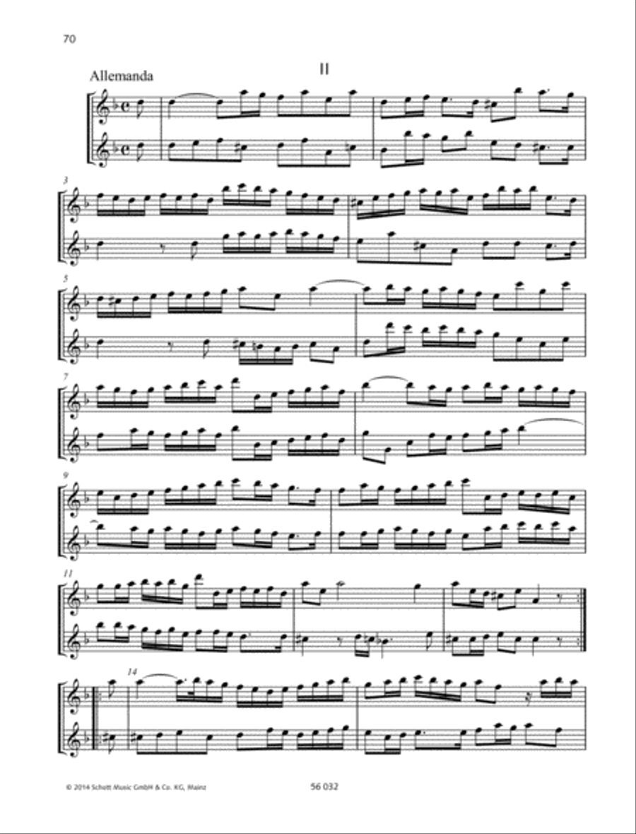 Sonata D minor Sonata D minor Alto Recorder scores gallery preview page 3