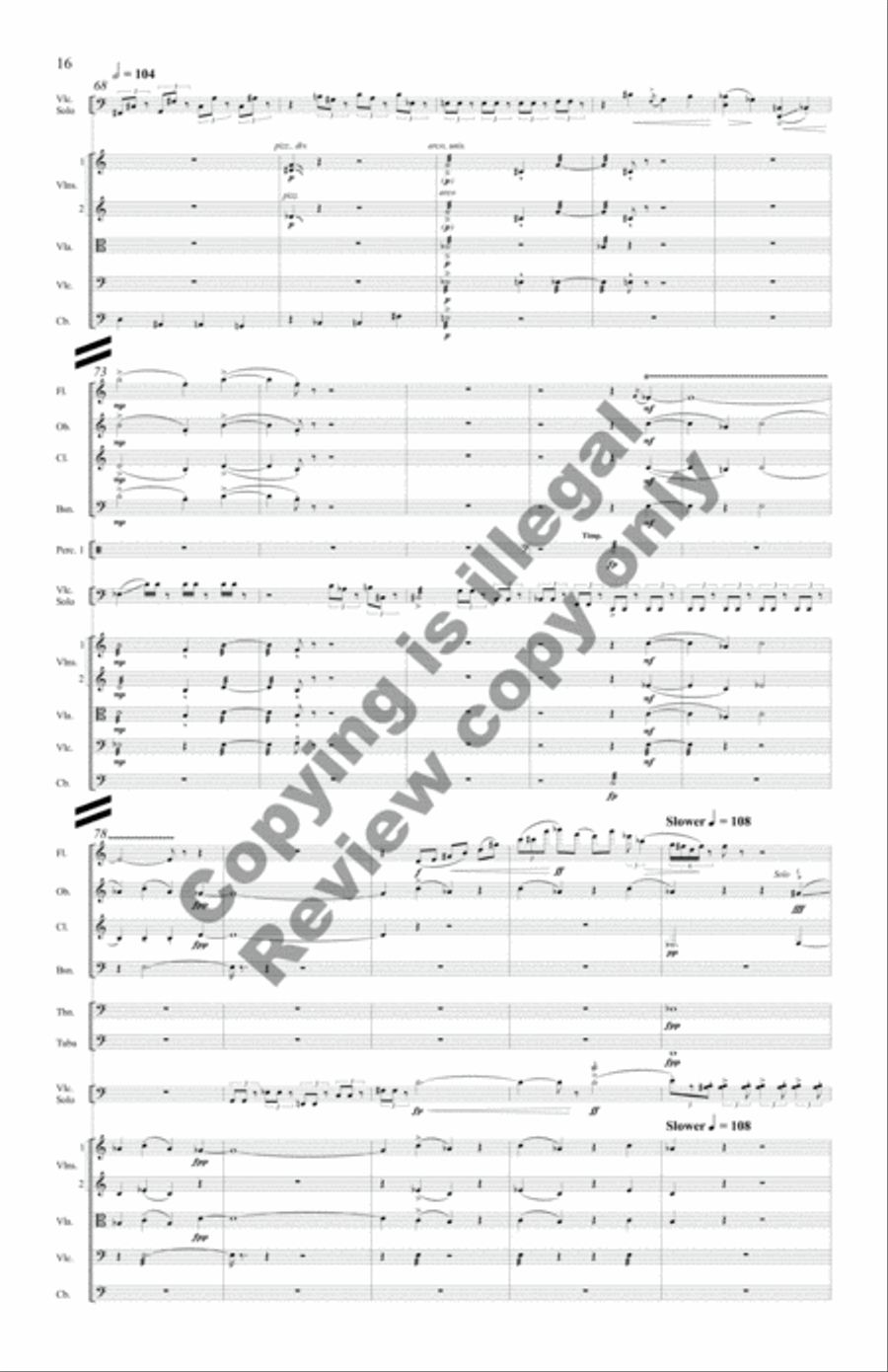 Legends of Kintamani (Additional Orchestra Score) Score scores gallery preview page 11