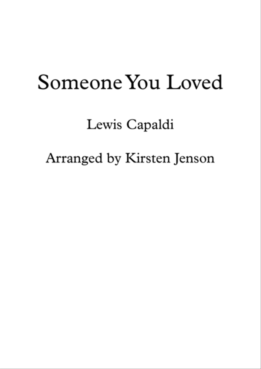 Someone You Loved Someone You Loved String Trio scores gallery preview page 2