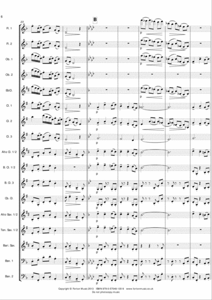 Blackwood Breeze Set of Parts scores gallery preview page 6