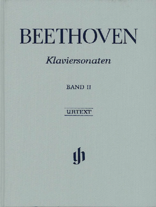 Book cover for Piano Sonatas – Volume II