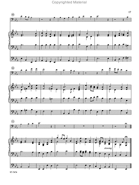 Three Hymn Settings for Organ and Bass Instrument image number null