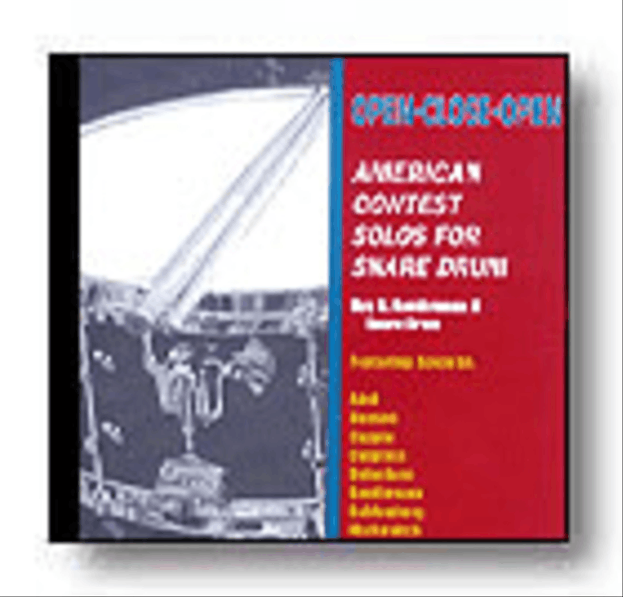 Contest Solos For Snare Drum Percussion - Sheet Music