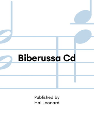 Book cover for Biberussa Cd