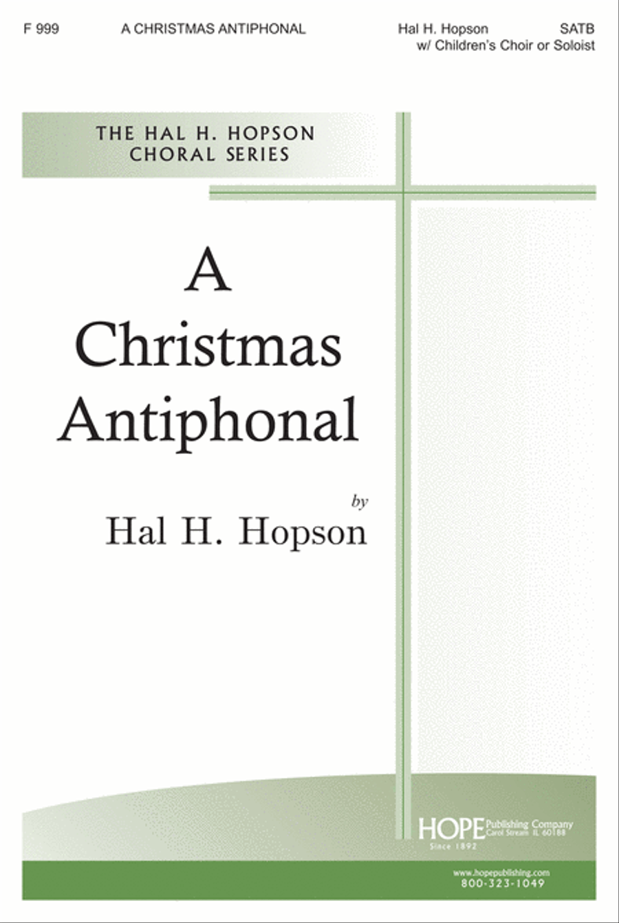 A Christmas Antiphonal 4-Part scores gallery preview page 1