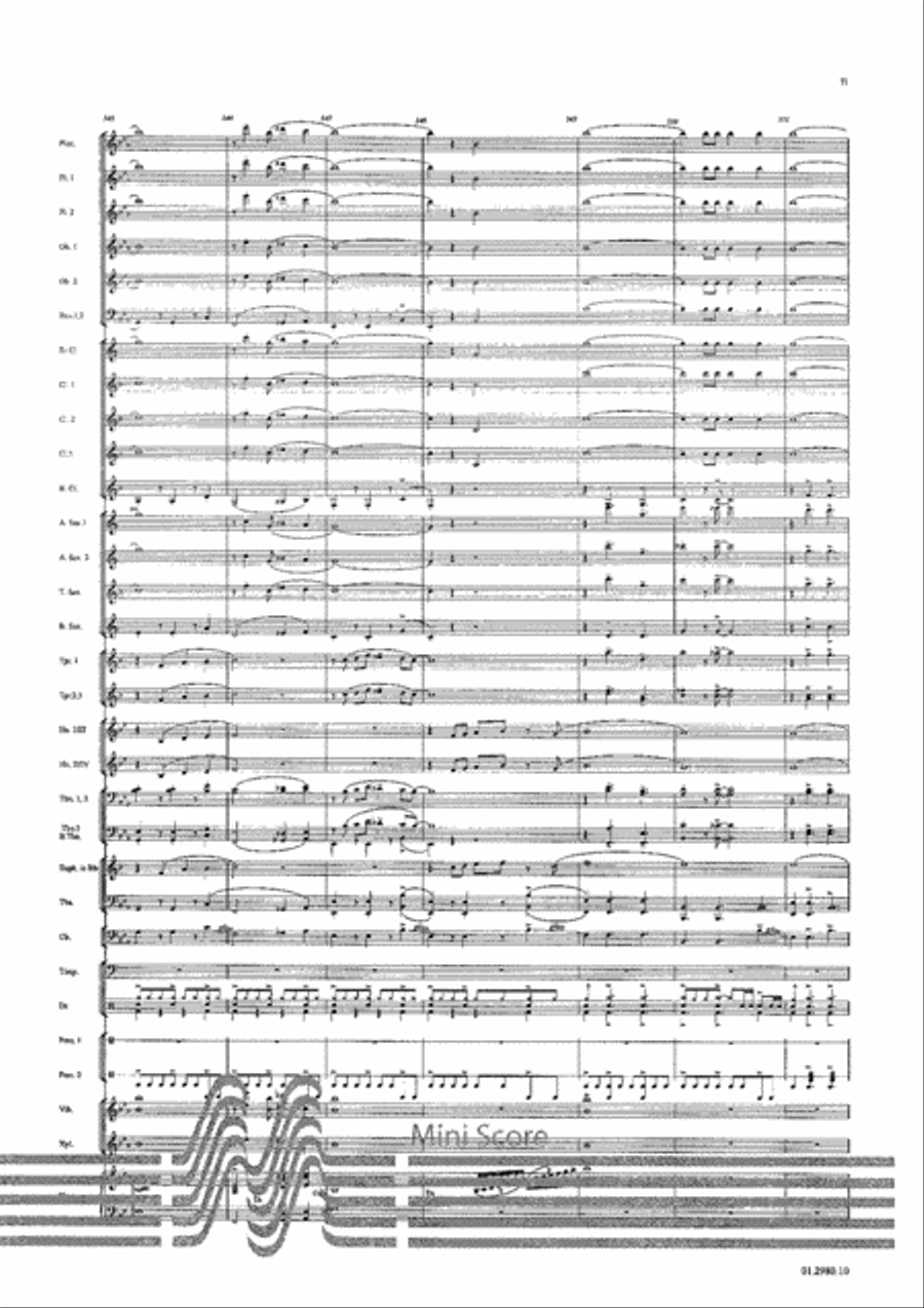 The Porgy and Bess Collection Concert Band scores gallery preview page 75