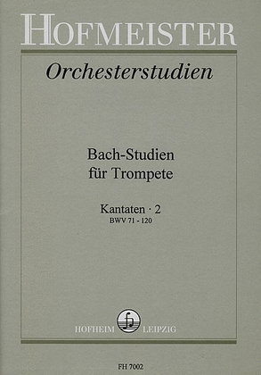 Bach-Studien fur Trompete