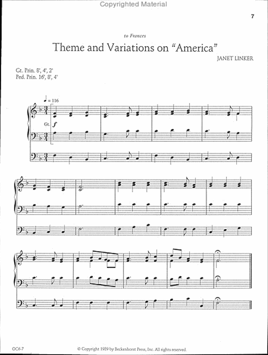 Meditation and Variations on 