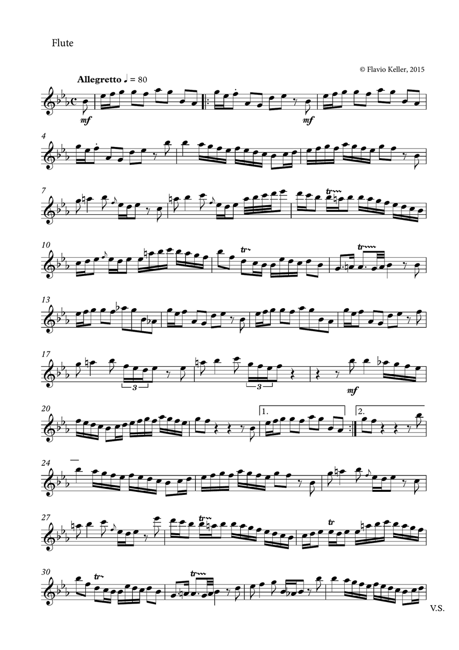 Organ chorale prelude 
