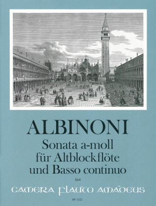 Book cover for Sonata A minor