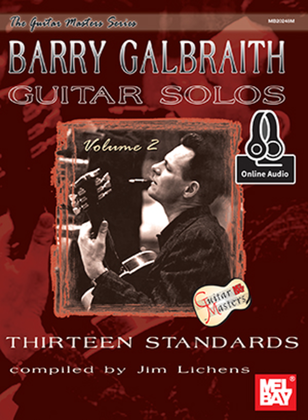 Book cover for Barry Galbraith Guitar Solos Volume 2