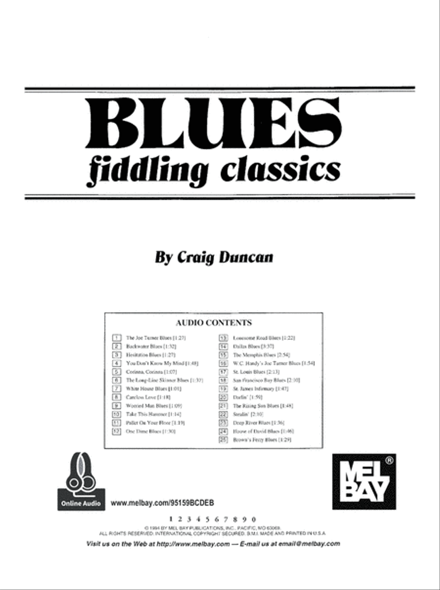 Blues Fiddling Classics Violin scores gallery preview page 2