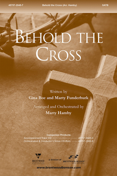 Behold The Cross (Split Track Accompaniment CD)