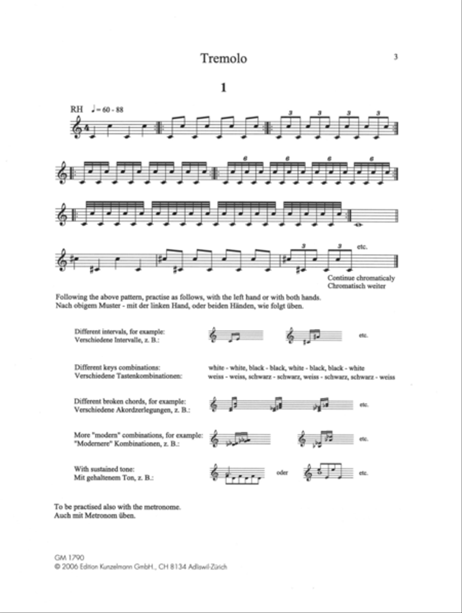 Tremolo Piano Method scores gallery preview page 2