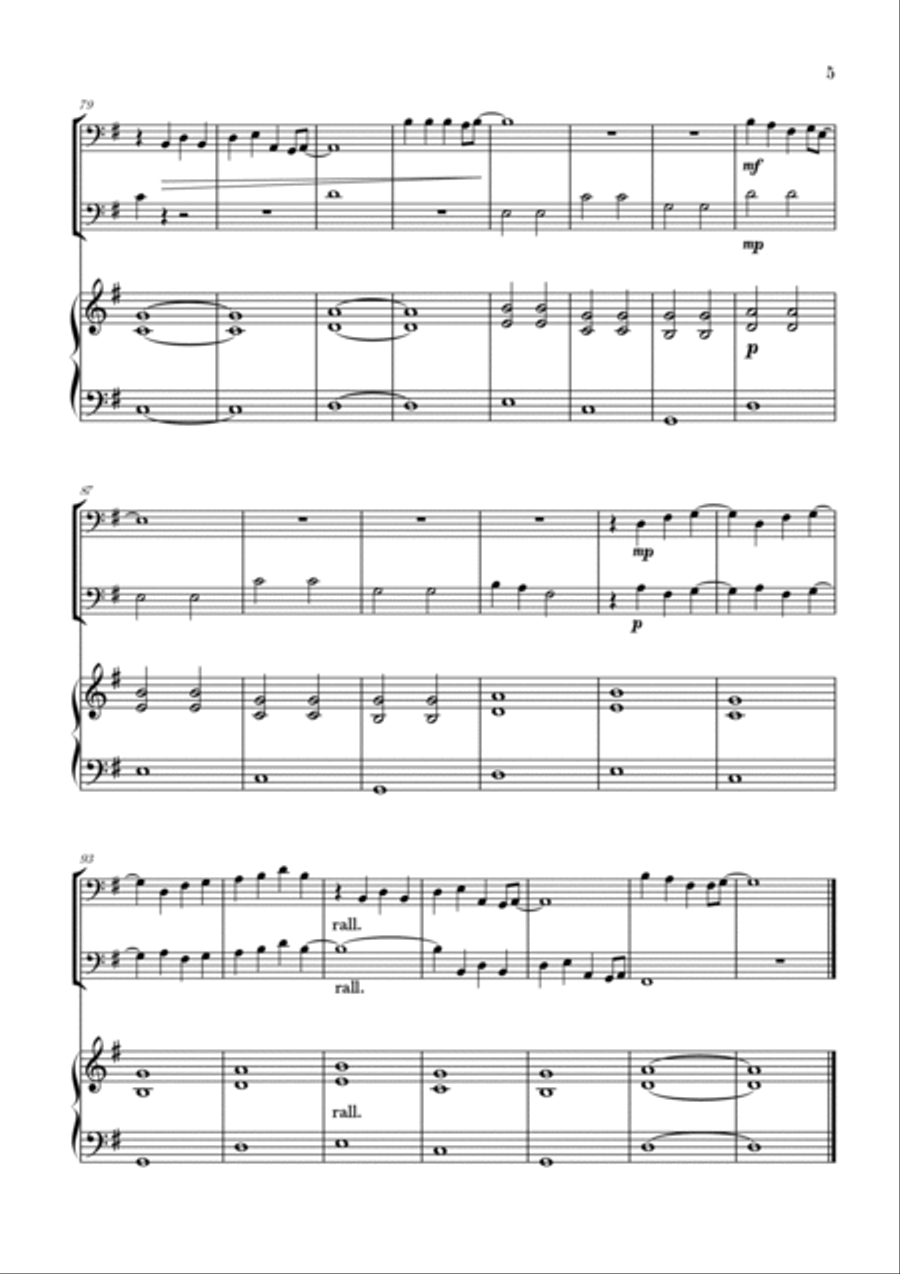 Love Is Gone Love Is Gone Brass Duet scores gallery preview page 5