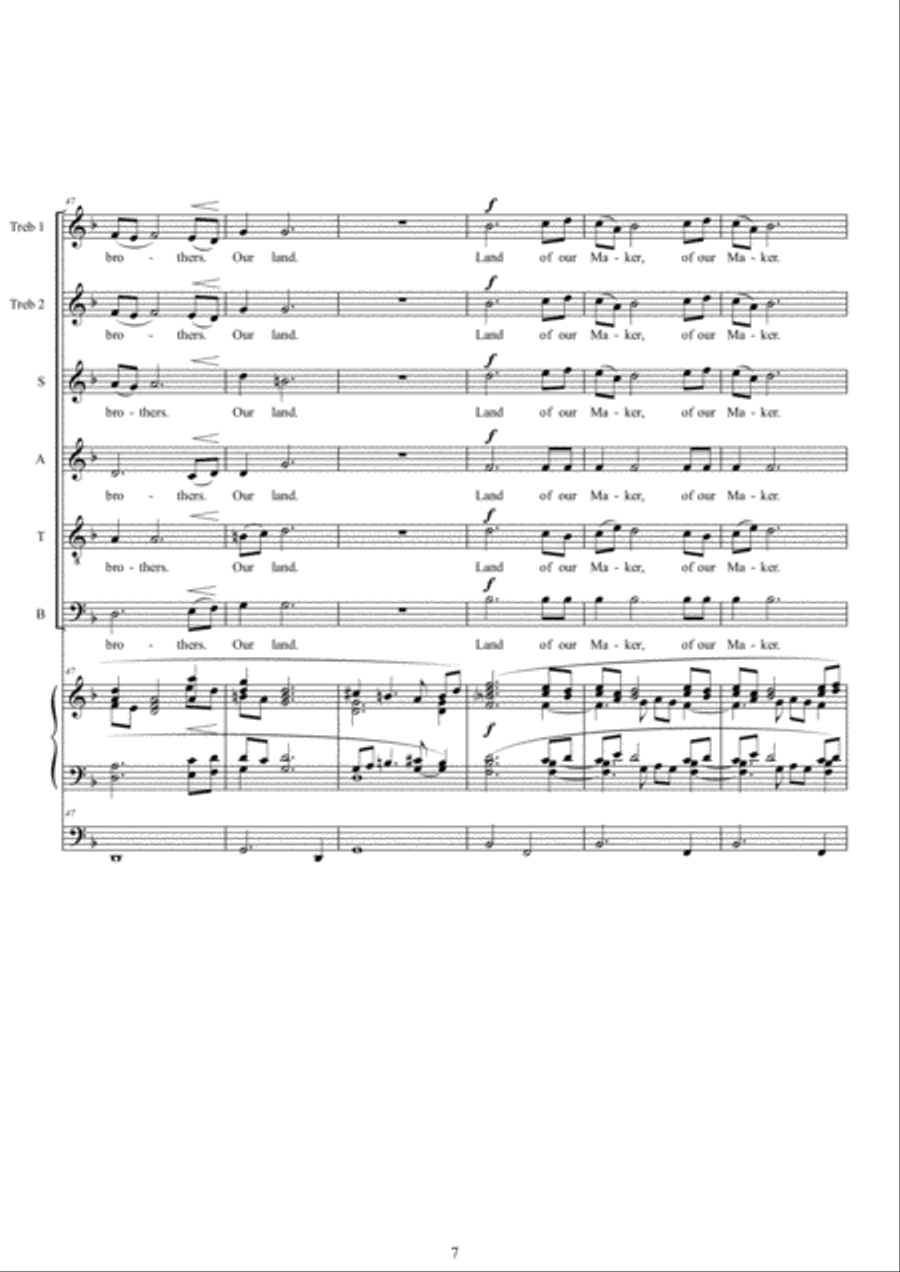 The Long Journey The Long Journey 4-Part scores gallery preview page 7