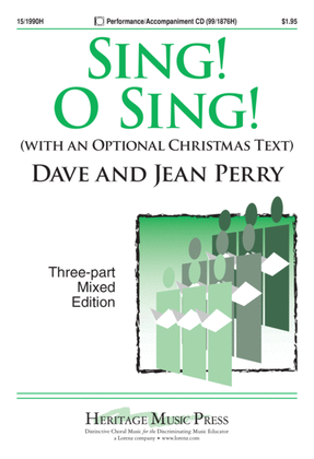 Book cover for Sing! O Sing!