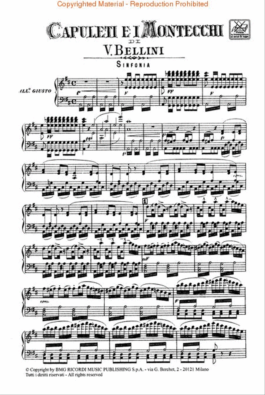 I Capuleti e I Montecchi Voice scores gallery preview page 2