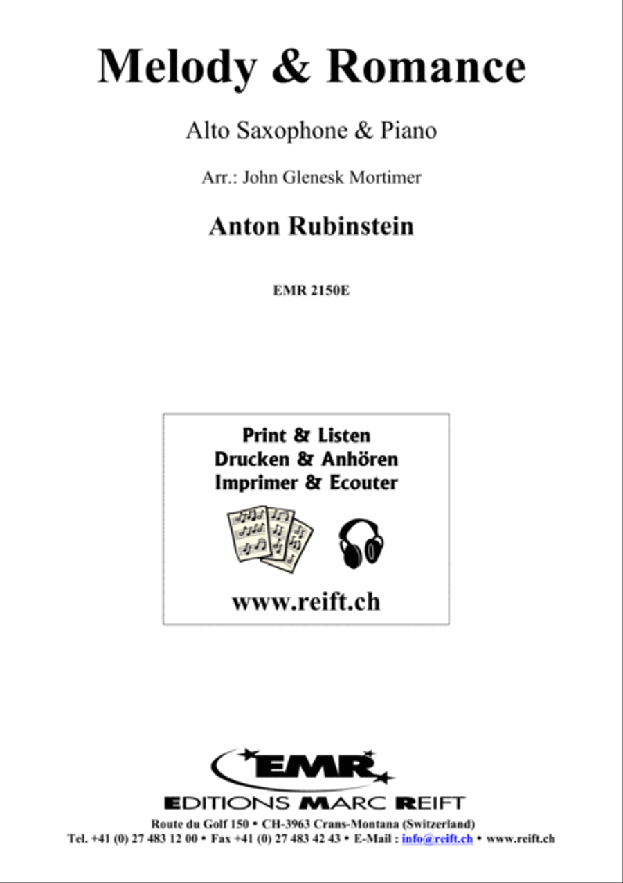 Melody & Romance Alto Saxophone scores gallery preview page 8