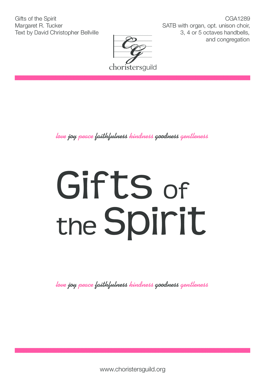 Gifts of the Spirit Gifts of the Spirit 4-Part scores gallery preview page 1
