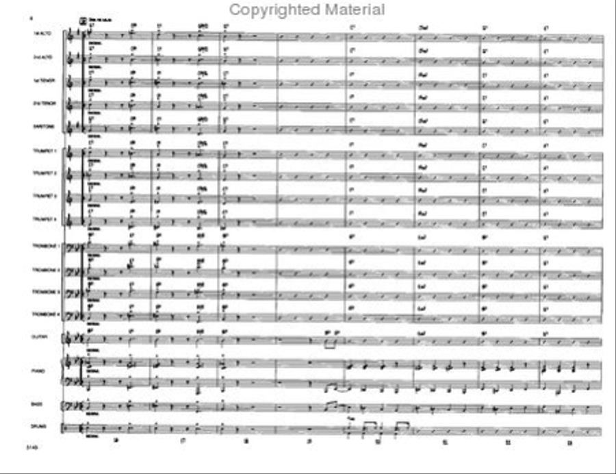 Big Daddy's Blues Big Daddy's Blues Jazz Ensemble scores gallery preview page 4